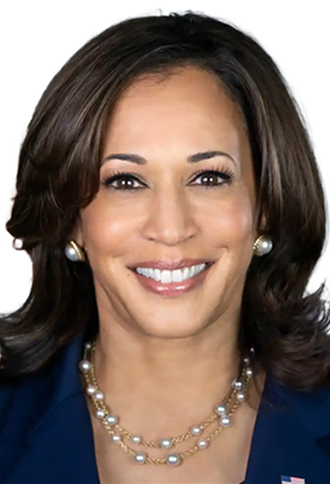 Vice President Kamala Harris for President.